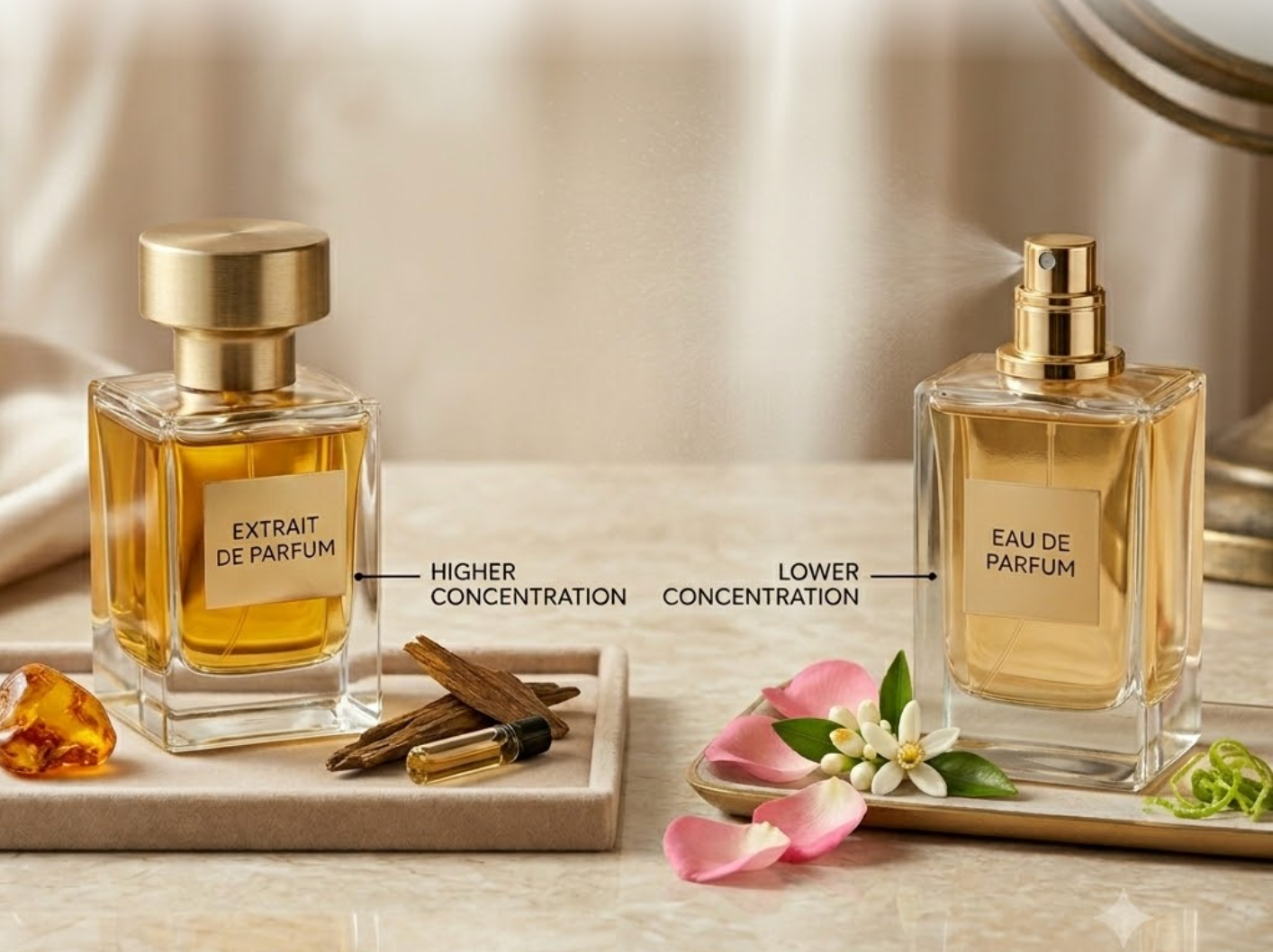 Extrait de Parfum vs Eau de Parfum — What's the Real Difference?