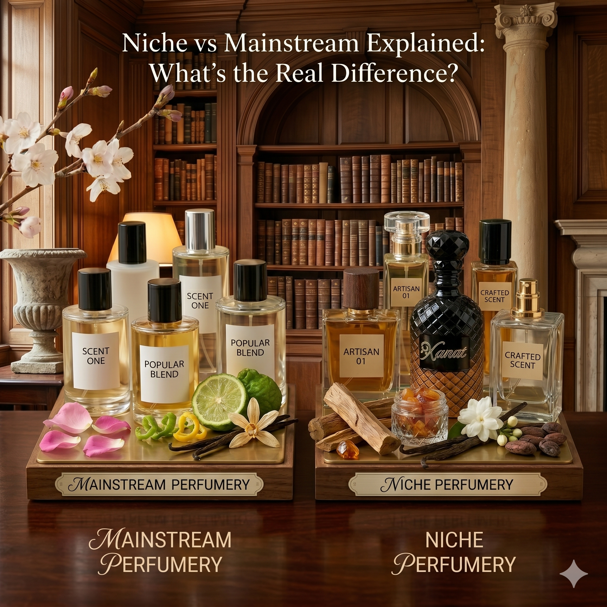 What Is Niche Perfumery? — Niche vs Mainstream Explained