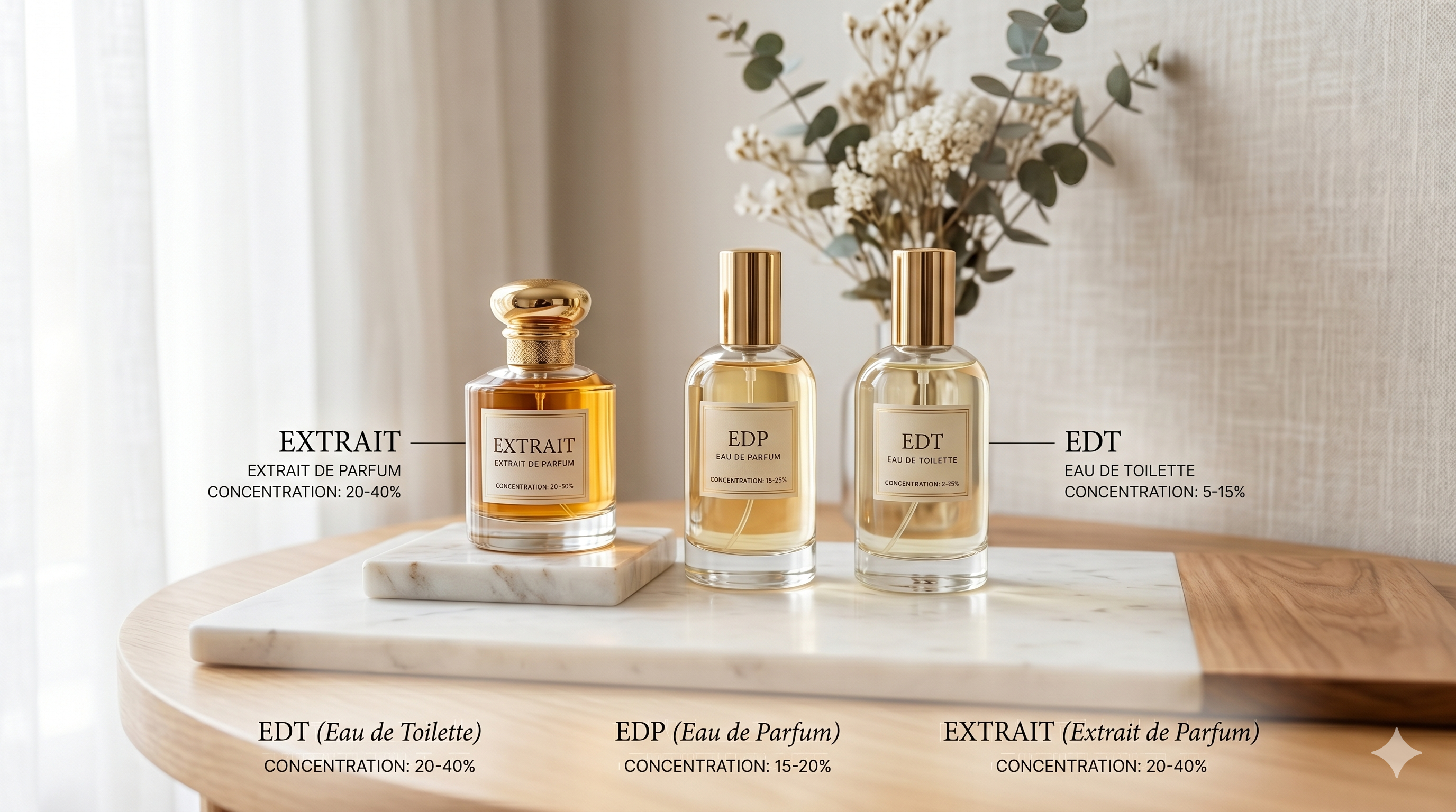 What Is an Extrait de Parfum? — EDT, EDP and Extrait Explained