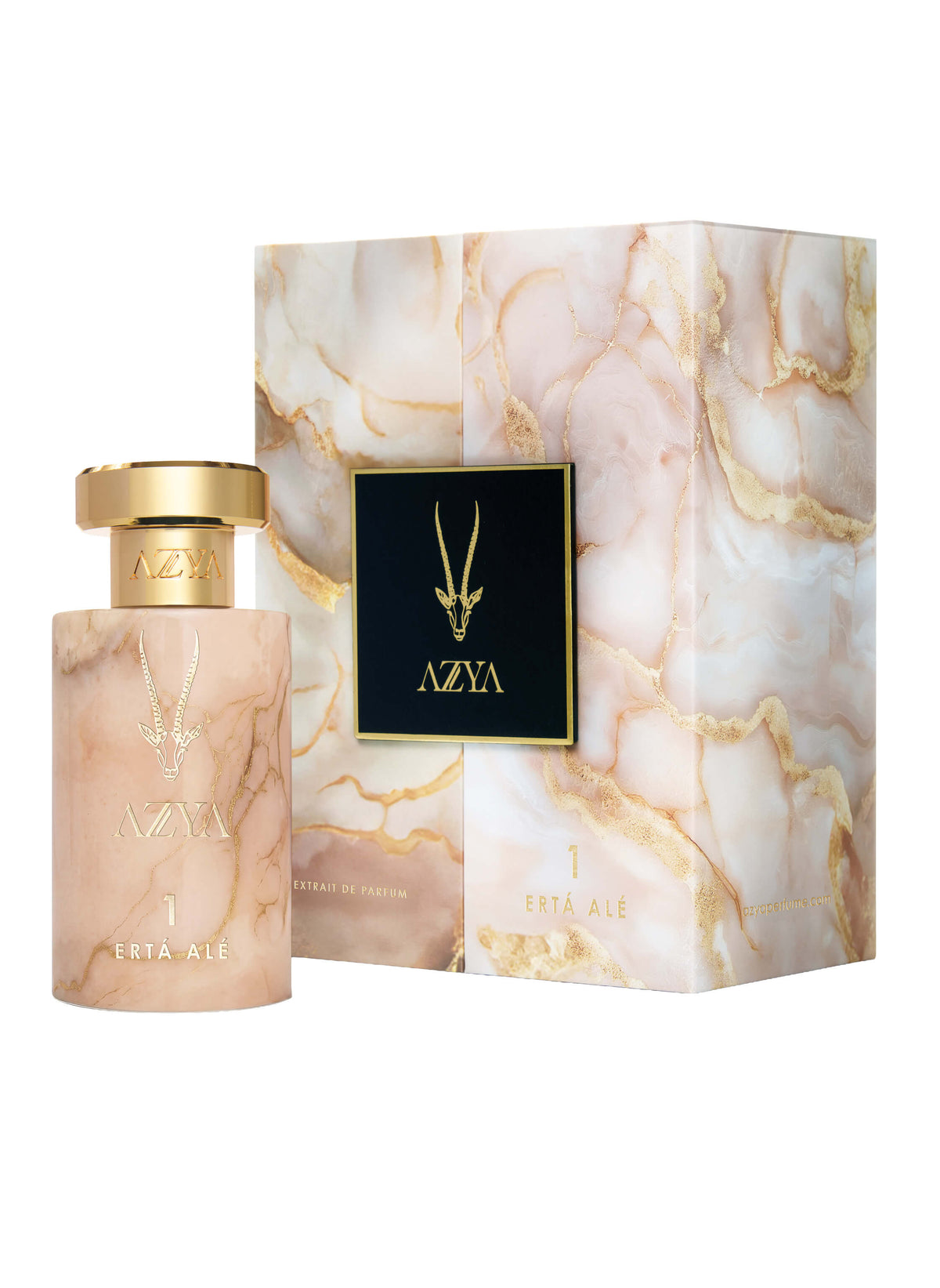 Ertá Alé 1 Azya perfume bottle with marble gift box