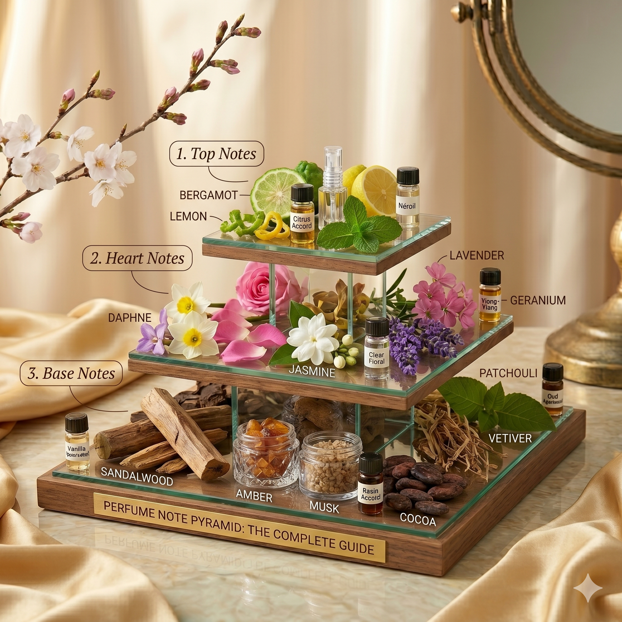 Fragrance Notes Explained: Top, Heart and Base — The Complete Guide