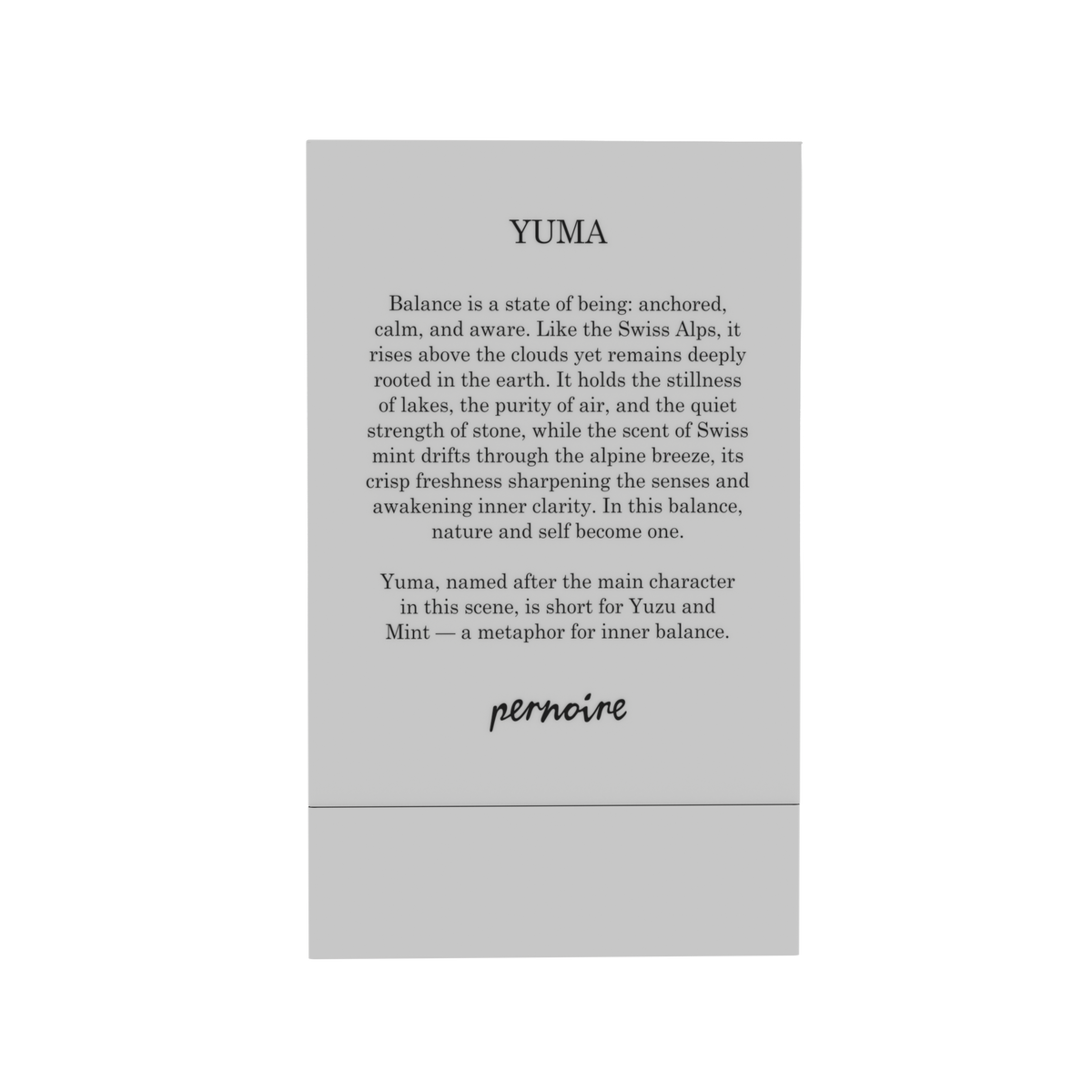 Yuma · Pernoire
