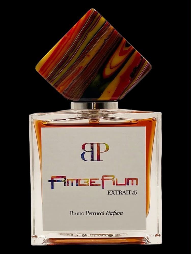 Amberum Bruno Perrucci Extrait de Parfum 50ml amber rum niche perfume bottle